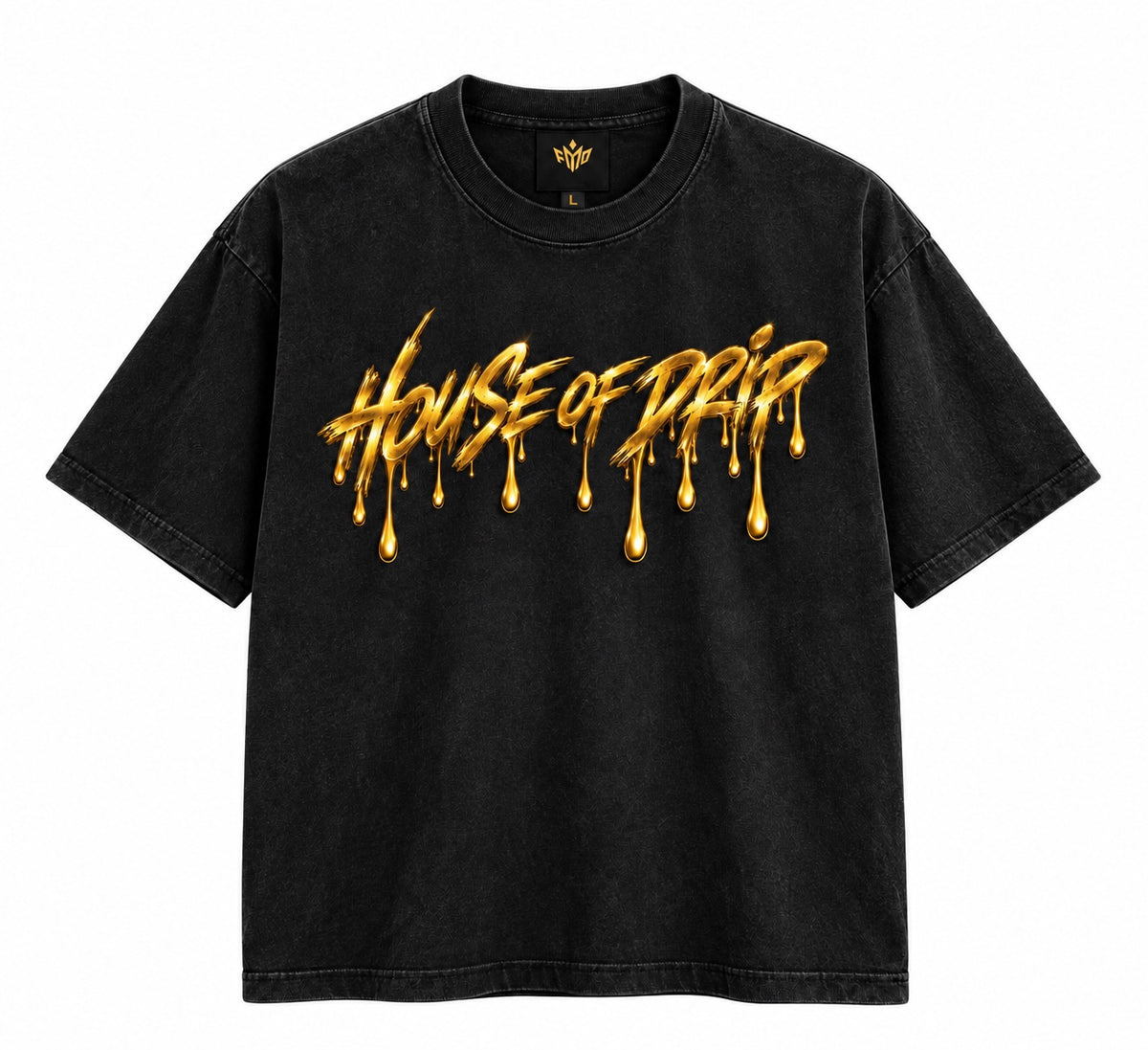 House of Drip Signature Tee front